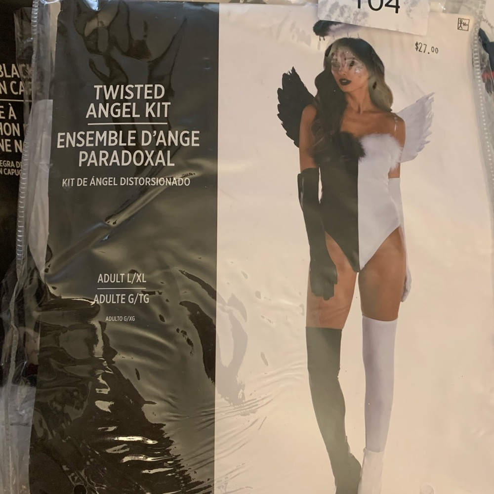 Adult Twisted Angel Costume Kit